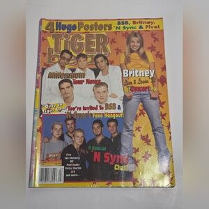 1999 Fall TIGER BEAT Magazine - BRITNEY SPEARS NSYNC Backstreet Boys - Y2K